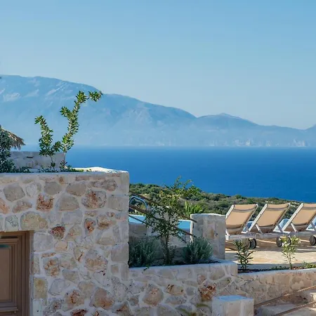 Blue Caves - Exceptional With Private Pools Direct Access To The Sea Koríthion